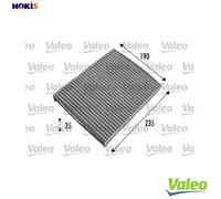 VALEO 698693 Pollen filter