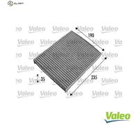 VALEO 698693 Pollen filter