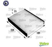 Valeo Cabin Air Filter Essential for Cars 698694 - Particle (Pollen)