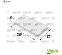 (E) Cabin Air Filter Corsa C (09/00>) Vectra (04/02>) Valeo