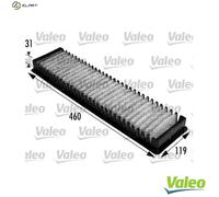 FILTER INTERIOR AIR FOR MINI W10B16/W11B16A 1.6L 1ND/W17 D14 1.4L 4cyl