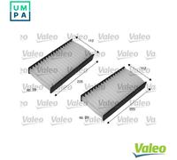 Fits VALEO 698735 CABIN AIR FILTER PC/PARTICLE ⭐UK Stock⭐