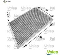 FILTER INTERIOR AIR FOR MERCEDES BENZ CLC CLASS CL203 M 271 911 M 271 946 VALEO