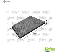 VALEO 698749 Pollen filter