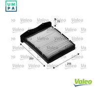 VALEO 698817 Pollen filter