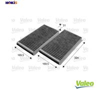 Fits VALEO 698864 CABIN AIR FILTER PC/COMBINED ⭐UK Stock⭐