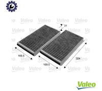 FILTER CABIN AIR 698864 FOR ALPINA BMW 5/E61/E60 N62B44A19/N62 B44 FB 4.4L 8cyl