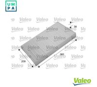 Valeo Cabin Air Filter 698871 - Pollen/Particulate - For Mercedes-Benz Vito/Viano/V-Class