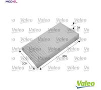 Valeo Cabin Air Filter 698871 - Pollen/Particulate - For Mercedes-Benz Vito/Viano/V-Class