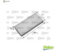 Valeo Cabin Air Filter 698878 LA237 for Renault Twingo I C06 D4F 702 C3G 700 C3G 702 - UK Stock