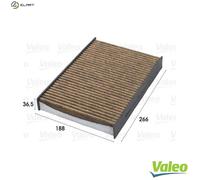 Cabin filter Activated Carbon Filter with polyphenol 701000 VALEO for PEUGEOT