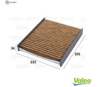 FILTER INTERIOR AIR FOR VOLVO FORD S40 II 544 B 4204 S3 D 5244 T13 V50 545 VALEO