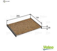 FILTER INTERIOR AIR FOR NISSAN QASHQAI/+2 DUALIS K9K430/292/282 1.5LM9R 2.0L