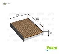 FILTER CABIN AIR 701032 FOR RENAULT SCENIC/GRAND/IV TALISMAN/Sport/Tourer 1.6L