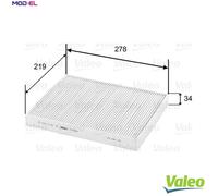 VALEO 715581 Pollen filter