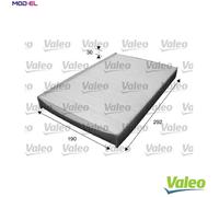 Valeo Cabin Air Filter 715595 Pollen/Particle for IVECO