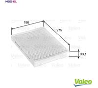 FILTER CABIN AIR 715597 FOR LAND ROVER FREELANDER/2 LR2/SUV RANGE/EVOQUE 2.2L