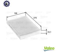 VALEO 715597 Filter, interior air for LAND ROVER,LAND ROVER (CHERY),VOLVO