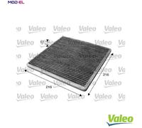 Valeo Cabin Air Filter 715619 - Activated Carbon - for Toyota Subaru Lexus 2AZ-FE/1MZ-FE