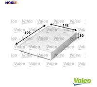 Fits VALEO 715644 CABIN AIR FILTER PC/PARTICLE ⭐UK Stock⭐