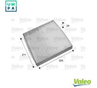 NEW FILTER INTERIOR AIR FOR HONDA CITY SALOON GM2 GM3 L15A7 L13Z1 L13Z2 VALEO