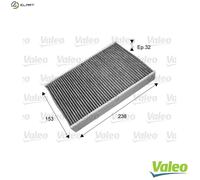 Valeo Pollen Filter 715722 for Nissan, Renault (Juke, Fluence)