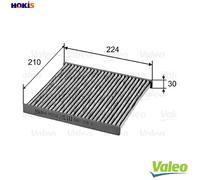 VALEO 715756 Pollen filter
