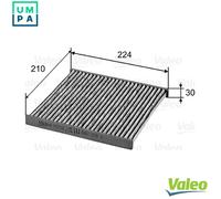 VALEO 715756 Pollen filter