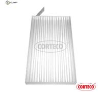Cabin Air Filter 260mm Length 25mm Height Fits Nissan Cube Leaf CORTECO 80001720