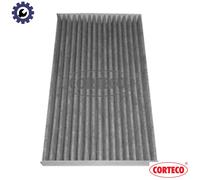 Cabin Air Filter 260mm Length 25mm Height Fits Nissan Cube Leaf CORTECO 80001721