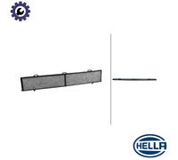 HELLA 8ZC 366 120-731 Pollen filter