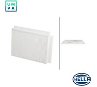 HELLA 8ZC 366 122-301 Pollen filter