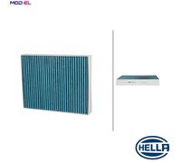 FILTER CABIN AIR 8ZC 366 122-691 FOR VW PORSCHE CGFA/CGEA 3.0L CRCA/CVVA 3.0L