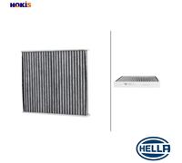 HELLA 8ZC 366 123-071 Pollen filter