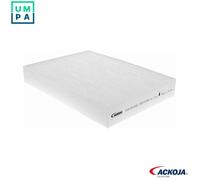 ACKOJA Pollen Filter A64-30-0001 – Aftermarket Cabin Air Filter for SUZUKI SPLASH 2011 Onwards