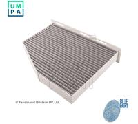 Cabin Filter Fits Volkswagen Audi OE 1K1819653B LHD Only Blue Print ADV182535