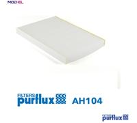 PURFLUX AH104 Filter, interior air for AUDI,SEAT,SKODA,VW