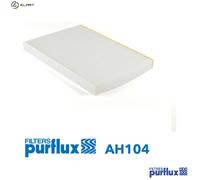 PURFLUX AH104 Filter, interior air for AUDI,SEAT,SKODA,VW