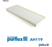 Cabin filter Pollen Filter AH119 PURFLUX for AUDI VW