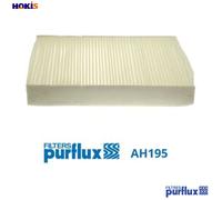 PURFLUX Pollen filter Pollen Filter AH195 Filter, interior air,Cabin filter FORD,Fiesta Mk5 Schrägheck (JH1, JD1, JH3, JD3),FUSION (JU_)