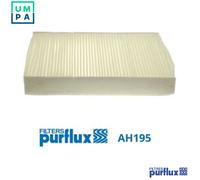 PURFLUX Pollen filter Pollen Filter AH195 Filter, interior air,Cabin filter FORD,Fiesta Mk5 Schrägheck (JH1, JD1, JH3, JD3),FUSION (JU_)