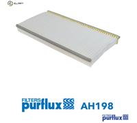 Purflux Cabin Air Filter AH198 / LP9 A 19 DTR – Pollen Filter for Saab Opel Vauxhall Cadillac Fiat