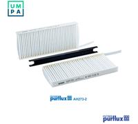 Filter, cabin air PURFLUX AH273-2 for NISSAN NV400 Van (X62, X62B) 2.3 2014-2016