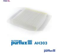 Purflux Cabin Air Filter AH303 - Pollen Filter for Daihatsu Fiat Honda Subaru Suzuki Toyota