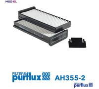 Purflux Cabin Pollen Filter AH355-2 – Fits Mitsubishi Colt IV/Carisma/Pajero/Rodeo