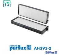 Purflux Cabin Air Filter AH393-2 - Pollen/Interior Filter for Hyundai i20 (G4FA,G4LA,G4FC,D3FA,D4FB)