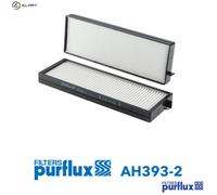 Purflux Cabin Air Filter AH393-2 - Pollen/Interior Filter for Hyundai i20 (G4FA,G4LA,G4FC,D3FA,D4FB)