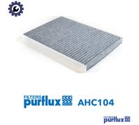 Purflux Cabin Air Filter AHC104 - Activated Carbon - for Audi/SEAT/Skoda/VW