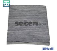 Purflux Cabin Air Filter AHC143 - Activated Carbon - Renault Nissan Kangoo KC0 1 D4F 716 D4F 730