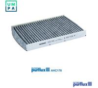 Purflux Cabin Air Filter AHC178 – Activated Carbon – Fits Audi, SEAT, VW